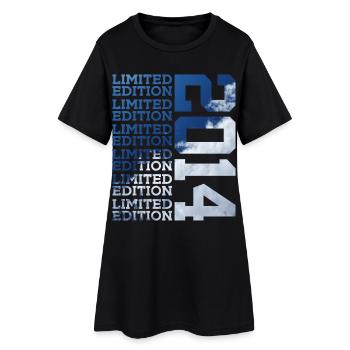 12 ANS ÉDITION LIMITÉE 2014 12E ANNIVERSAIRE - Robe T-shirt Femme - noir - Devant