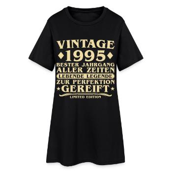 Millésime 1995 Millésime Né 30 ans - Robe T-shirt Femme - noir - Devant