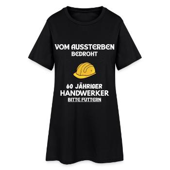 T-shirt drôle d’artisan pour le 60e anniversaire - Robe T-shirt Femme - noir - Devant