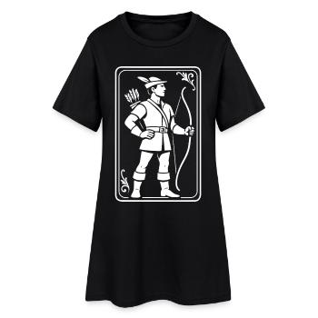 Archery Archer Classic Archer - Women’s T-Shirt Dress - black - Front
