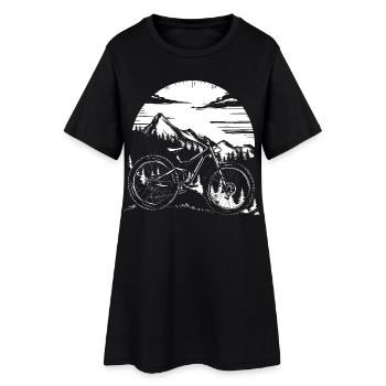 VTT - Robe T-shirt Femme - noir - Devant