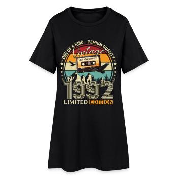 Cassette du 33e anniversaire, octobre 1992 - Robe T-shirt Femme - noir - Devant