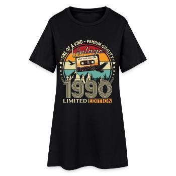 Cassette du 35e anniversaire, octobre 1990 - Robe T-shirt Femme - noir - Devant