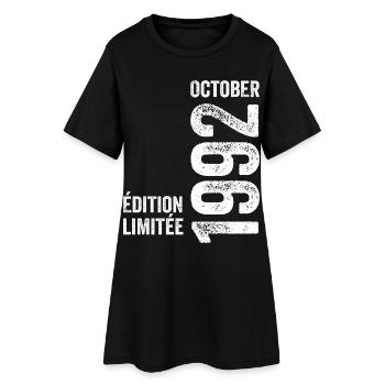 Légendes Octobre 1992 Millésime Octobre 1992 Rétro - Robe T-shirt Femme - noir - Devant