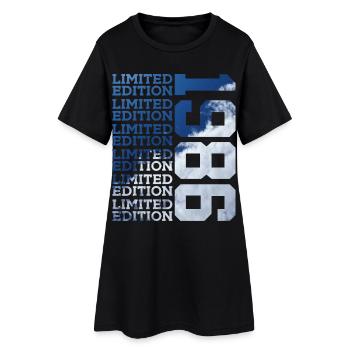 40 ANS ÉDITION LIMITÉE 1986 40E ANNIVERSAIRE - Robe T-shirt Femme - noir - Devant