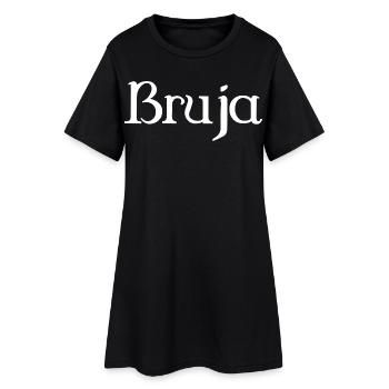 Bruja Sorcière Halloween - Robe T-shirt Femme - noir - Devant