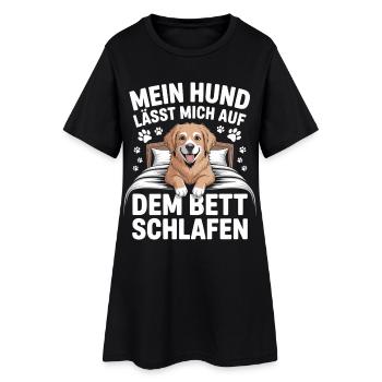 Golden Retriever Chien Propriétaire de chien Amoureux des chiens - Robe T-shirt Femme - noir - Devant