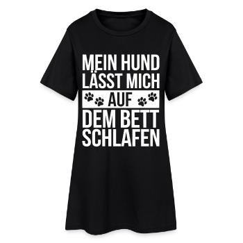 Chien Propriétaire de chien Propriétaire de chien Amoureux des chiens - Robe T-shirt Femme - noir - Devant