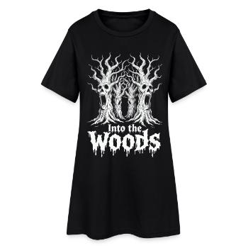 Into the Woods Dream of the Dead - Women’s T-Shirt Dress - black - Front