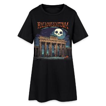 Halloween Town Berlin Halloween Party - Women’s T-Shirt Dress - black - Front