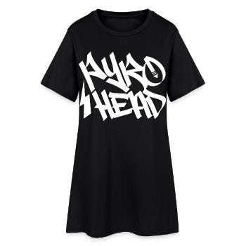 Pyro Vuurwerk Feu d’artifice - Robe T-shirt Femme - noir - Devant