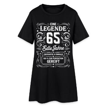 A Legend Noble Years Birthday 65 Gift - Women’s T-Shirt Dress - black - Front