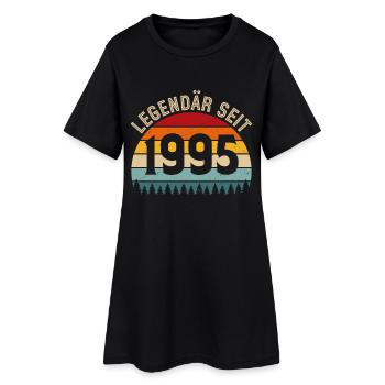 Légendaire depuis 1995 – Né en 1995 - Robe T-shirt Femme - noir - Devant
