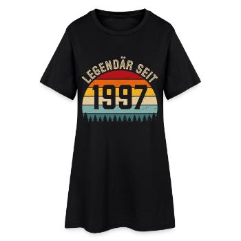 Légendaire depuis 1997 – Né en 1997 - Robe T-shirt Femme - noir - Devant