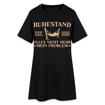 Retirement 2026 Work colleague of prospective pensioner - Women’s T-Shirt Dress - black - Front