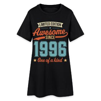 Génial depuis 1996 - Robe T-shirt Femme - noir - Devant