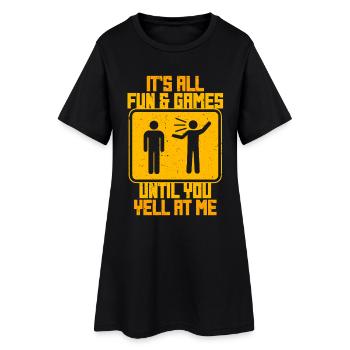 Deaf Deaf Hearing Impairment - Women’s T-Shirt Dress - black - Front