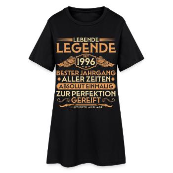 30ème Anniversaire - Légende depuis 1996 Millésime - Robe T-shirt Femme - noir - Devant