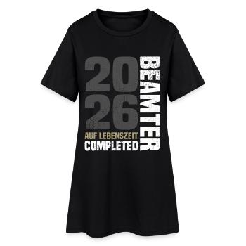 Civil servant for life 2026 - Women’s T-Shirt Dress - black - Front
