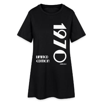 Limited Edition 1970 - Women’s T-Shirt Dress - black - Front