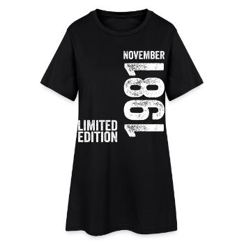 Novembre 1981 Édition Limitée Novembre 1981 - Robe T-shirt Femme - noir - Devant