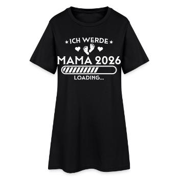 Je vais être maman 2026 - Annonce de grossesse - Robe T-shirt Femme - noir - Devant