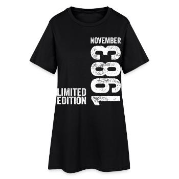 Novembre 1983 Édition Limitée Novembre 1983 - Robe T-shirt Femme - noir - Devant