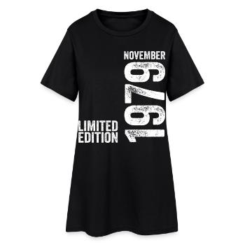 Novembre 1979 Édition Limitée Novembre 1979 - Robe T-shirt Femme - noir - Devant