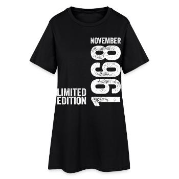 Novembre 1968 Édition Limitée Novembre 1968 - Robe T-shirt Femme - noir - Devant