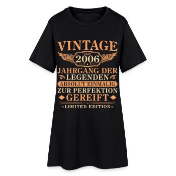 Millésime depuis 2006 Millésime - 20ème anniversaire - Robe T-shirt Femme - noir - Devant