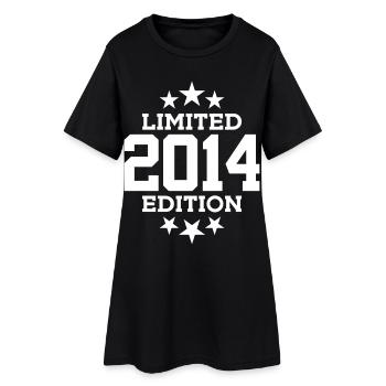 LIMITED EDITION 2014 12TH BIRTHDAY - Women’s T-Shirt Dress - black - Front