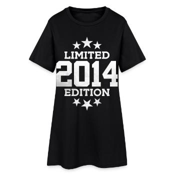 ÉDITION LIMITÉE 2014 12E ANNIVERSAIRE - Robe T-shirt Femme - noir - Devant