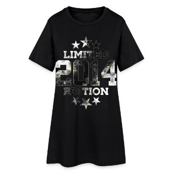 LIMITED EDITION 2014 12TH BIRTHDAY - Women’s T-Shirt Dress - black - Front