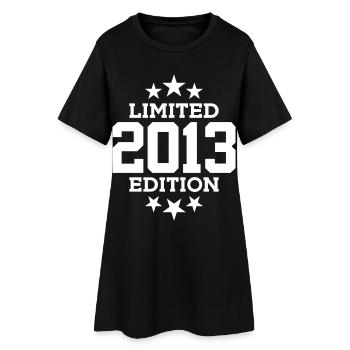 ÉDITION LIMITÉE 2013 13E ANNIVERSAIRE - Robe T-shirt Femme - noir - Devant