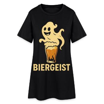 Biergeist lustiger Spruch - Happy Halloween - Robe T-shirt Femme - noir - Devant