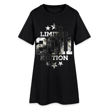 ÉDITION LIMITÉE 2011 15E ANNIVERSAIRE - Robe T-shirt Femme - noir - Devant