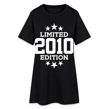 ÉDITION LIMITÉE 2010 16E ANNIVERSAIRE - Robe T-shirt Femme - noir - Devant