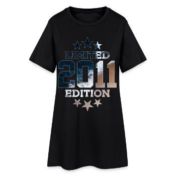 LIMITED EDITION 2011 15TH BIRTHDAY - Women’s T-Shirt Dress - black - Front
