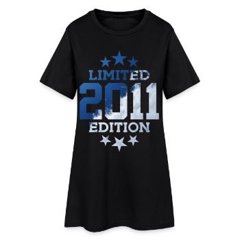 LIMITED EDITION 2011 15TH BIRTHDAY - Women’s T-Shirt Dress - black - Front