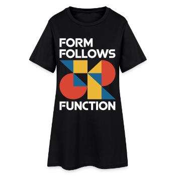 Bauhaus Architecture Architect - Women’s T-Shirt Dress - black - Front