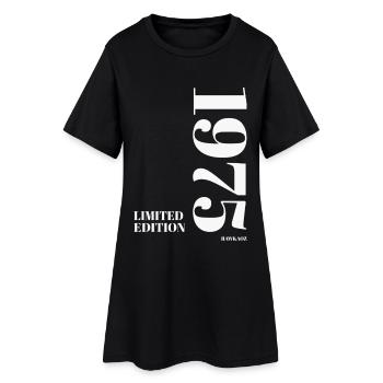 Limited_Edition_1975 - Robe T-shirt Femme - noir - Devant