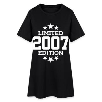 LIMITED EDITION 2007 19TH BIRTHDAY - Women’s T-Shirt Dress - black - Front
