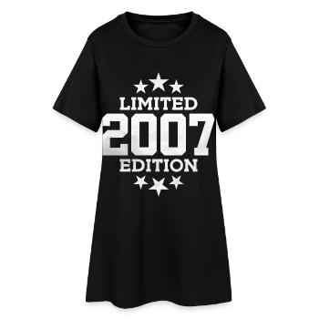 LIMITED EDITION 2007 19TH BIRTHDAY - Women’s T-Shirt Dress - black - Front
