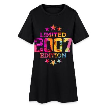 LIMITED EDITION 2007 19TH BIRTHDAY - Women’s T-Shirt Dress - black - Front