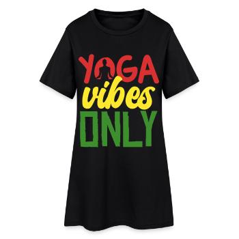 T-shirt Only Yoga Vibes - Robe T-shirt Femme - noir - Devant