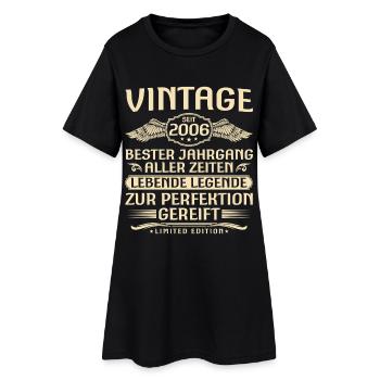 Millésime depuis 2006 Millésime - 20ème anniversaire - Robe T-shirt Femme - noir - Devant