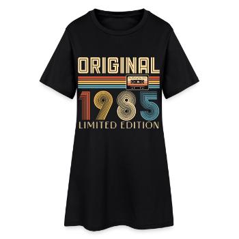 Original 40 Year Birthday 1985 Party Gift - Women’s T-Shirt Dress - black - Front