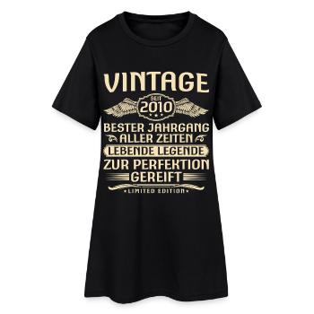 Millésime depuis 2010 Millésime - 16ème anniversaire - Robe T-shirt Femme - noir - Devant