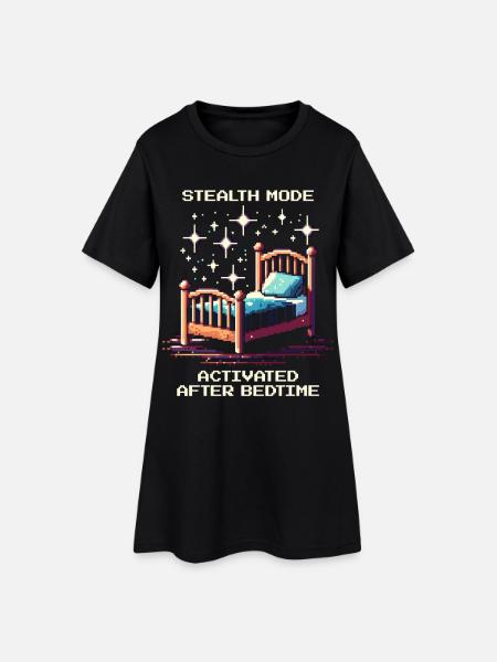 Stealth mode: after bedtime | Parents - Women’s T-Shirt Dress - black