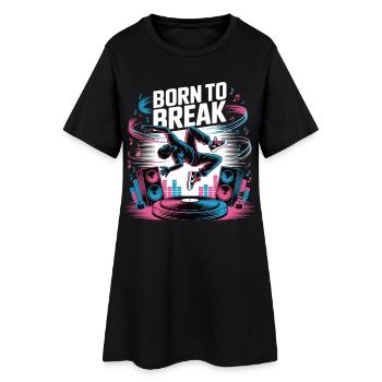 Streetdance Beat – Urban DJ Music Design - Robe T-shirt Femme - noir - Devant